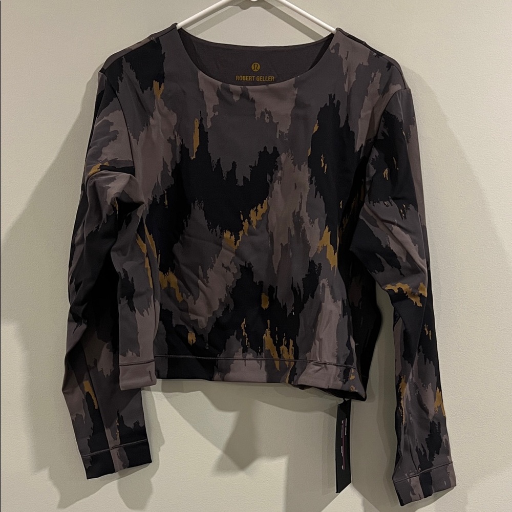 lululemon athletica Robert Geller Take The Moment Long Sleeve Sweatshirt